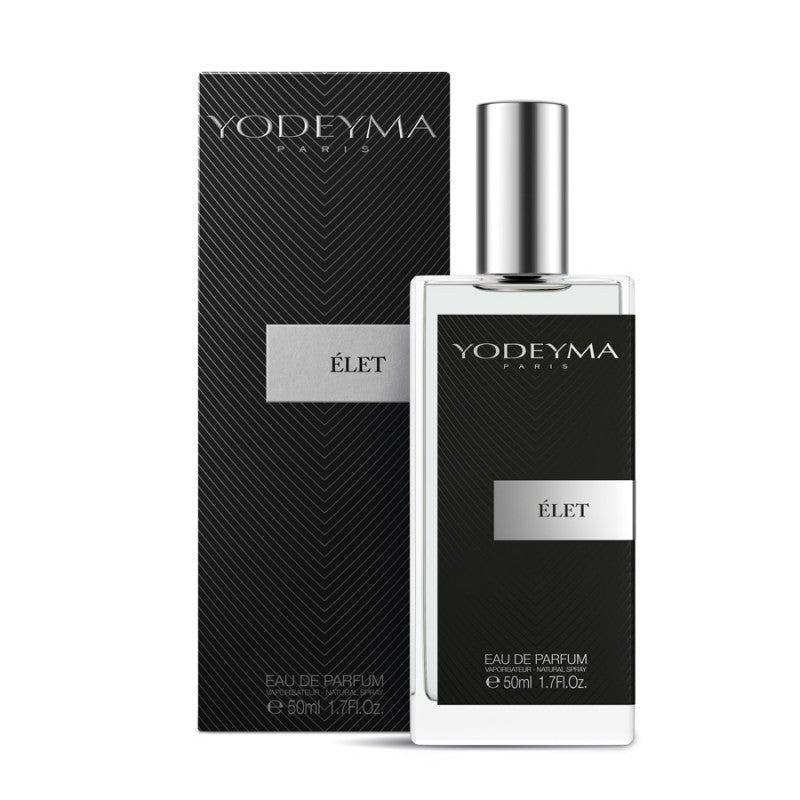 Yodeyma Élet 50 ml - es EDP férfi parfüm közepes kiszerelésben, áttetsző üvegben