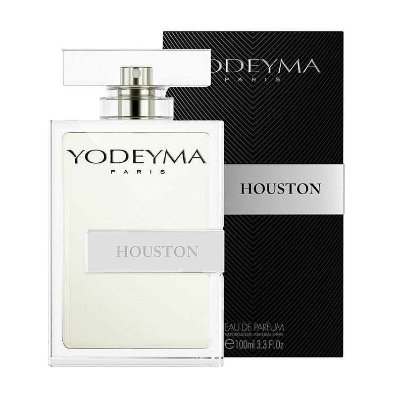 Yodeyma Houston 100 ml - es EDP férfi parfüm nagy kiszerelésben, áttetsző üvegben