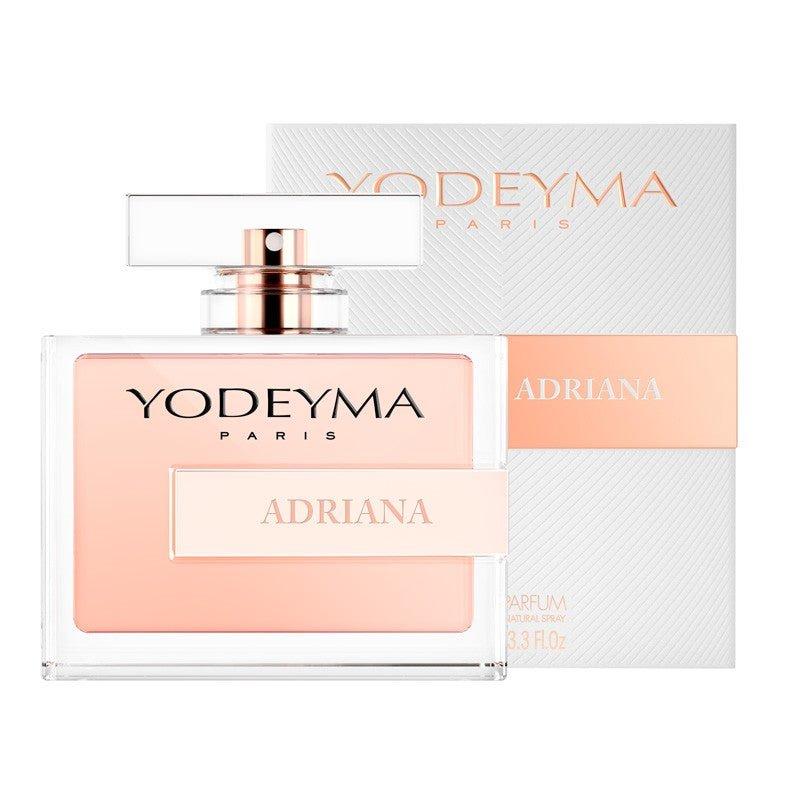 Yodeyma Adriana 100 ml - es EDP parfüm, nagy kiszerelésben, elegáns, áttetsző üvegben