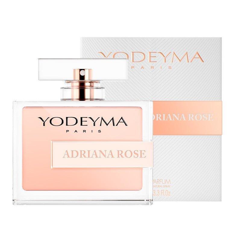 Yodeyma Adriana Rose 100 ml - es EDP női parfüm nagy kiszerelésben, áttetsző üvegben