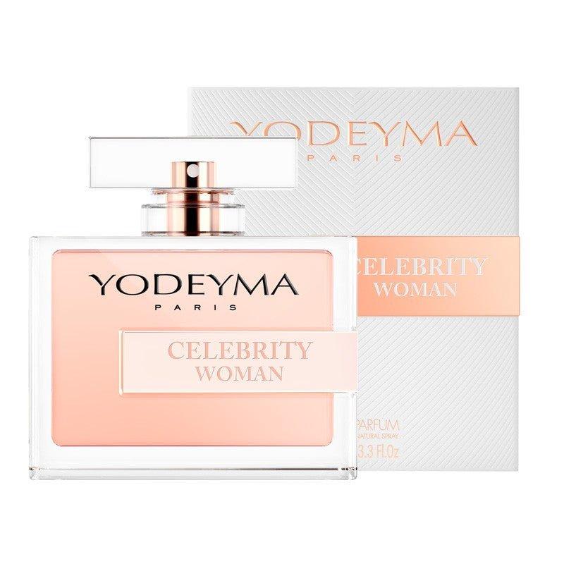 Yodeyma Celebrity Woman 100 ml-es EDP női parfüm nagy kiszerelésben, áttetsző üvegben