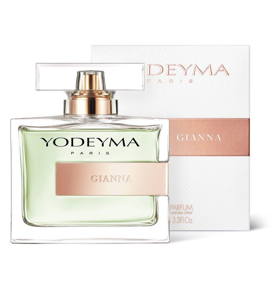 Yodeyma Gianna 100 ml - es EDP női parfüm nagy kiszerelésben, áttetsző üvegben