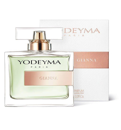 Yodeyma Gianna 100 ml - es EDP női parfüm nagy kiszerelésben, áttetsző üvegben