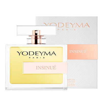 Yodeyma Insinué 100 ml-es EDP női parfüm nagy kiszerelésben, áttetsző üvegben