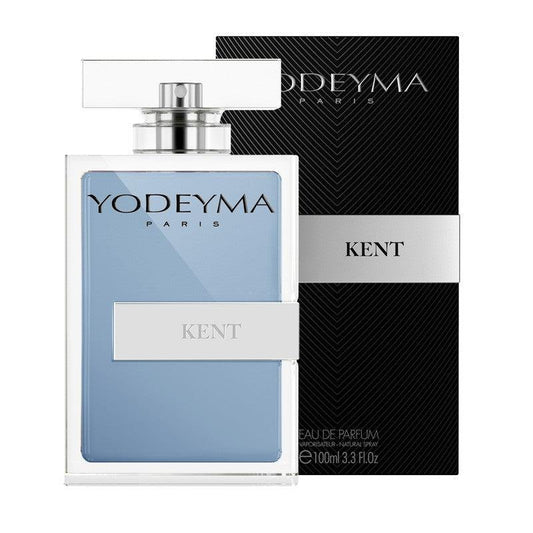 Yodeyma Kent 100 ml-es EDP férfi parfüm nagy kiszerelésben, áttetsző üvegben