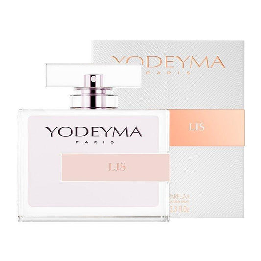 Yodeyma Lis 100 ml-es EDP parfüm nagy kiszerelésben, áttetsző üvegben