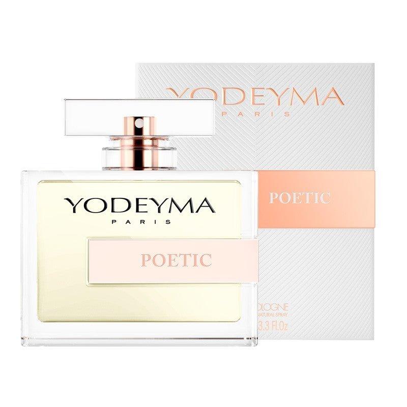 Yodeyma Poetic 100 ml - es EDP női parfüm nagy kiszerelésben, áttetsző üvegben