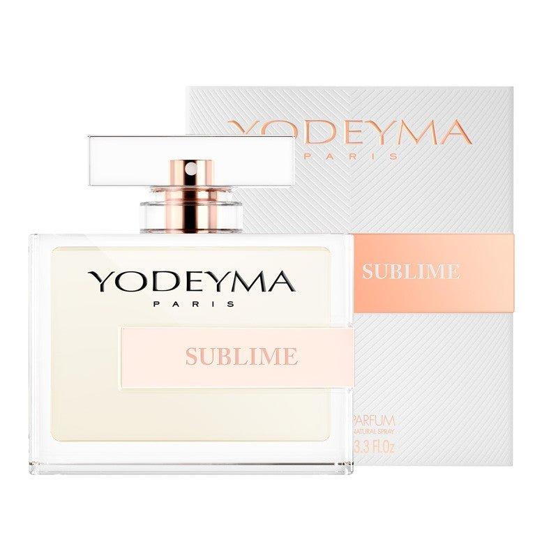 Yodeyma Sublime 100 ml-es EDP női parfüm nagy kiszerelésben, áttetsző üvegben